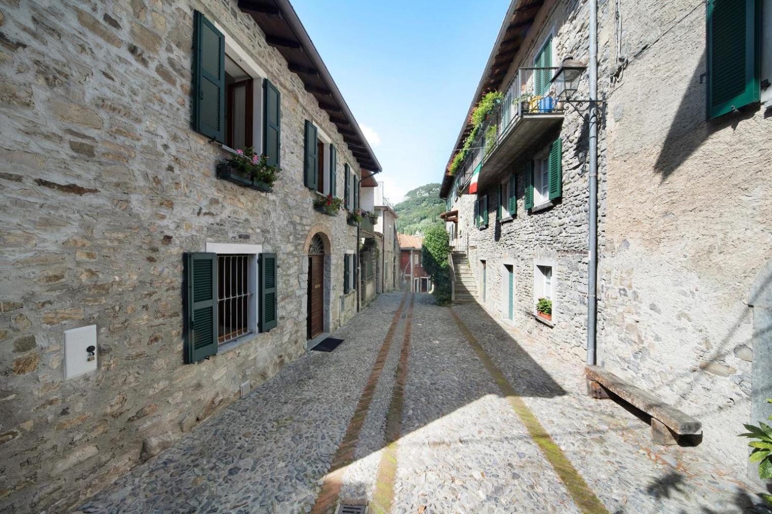 Casa Almut & More - Lake Como Center - Varenna Perledo Ngoại thất bức ảnh